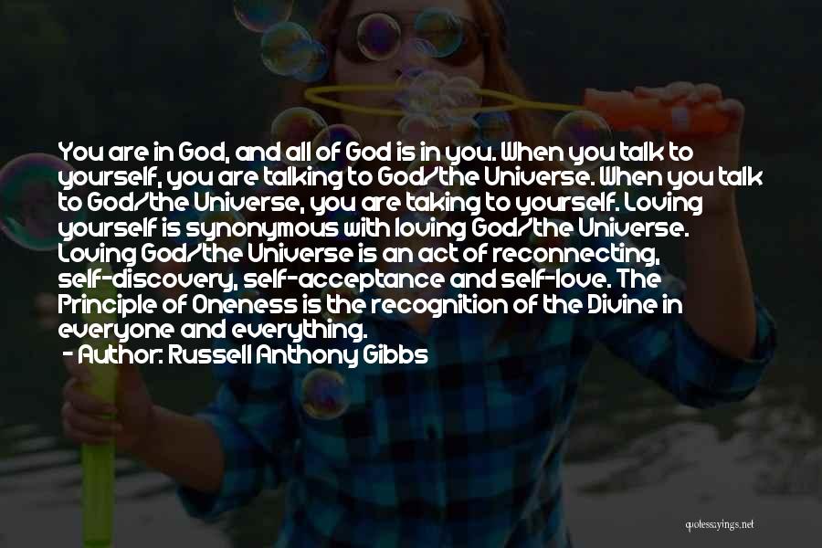 Loving Yourself And God Quotes By Russell Anthony Gibbs