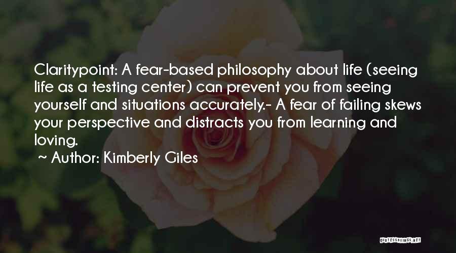 Loving Yourself And Life Quotes By Kimberly Giles