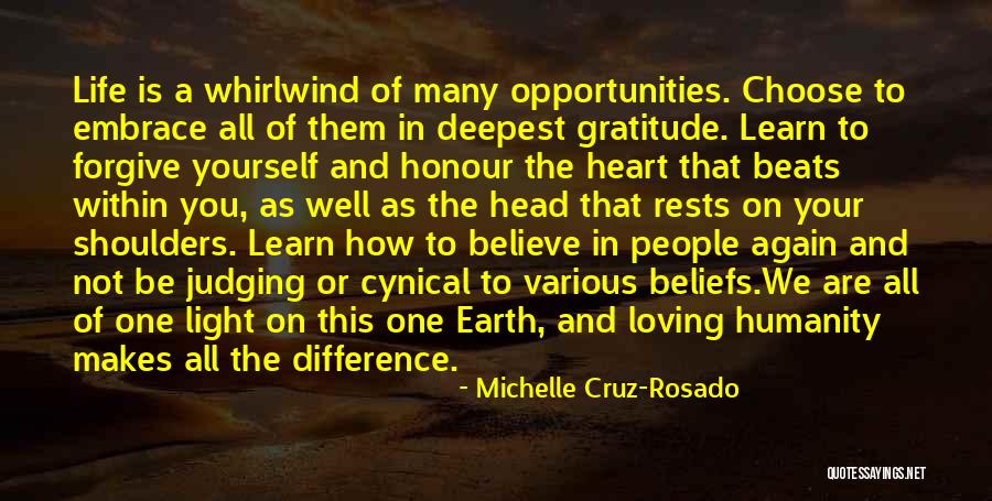 Loving Yourself And Life Quotes By Michelle Cruz-Rosado