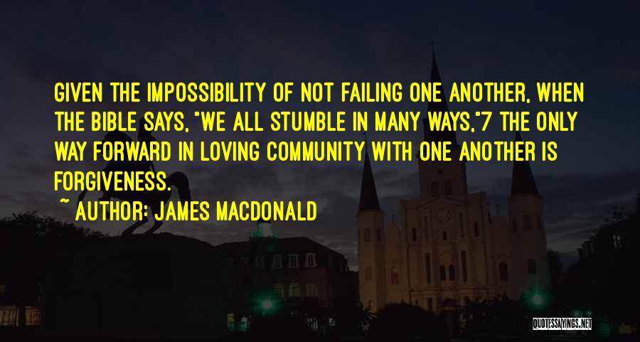 Loving Yourself From The Bible Quotes By James MacDonald