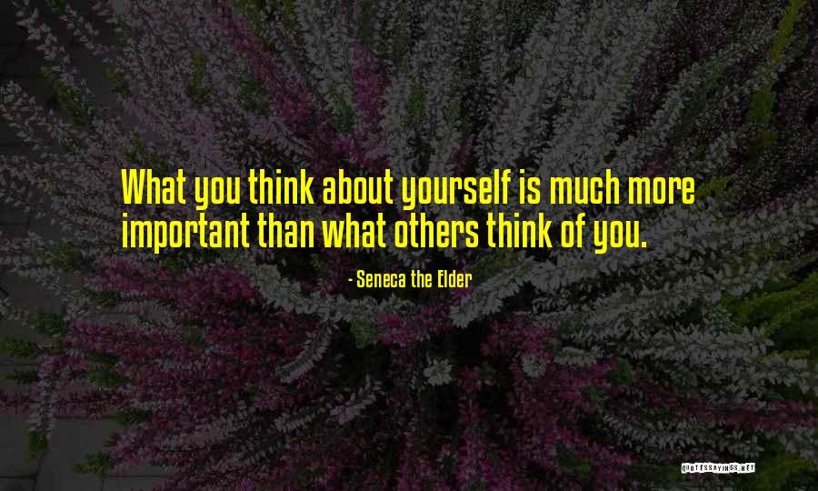 Loving Yourself More Than Others Quotes By Seneca The Elder