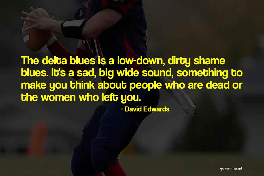 Low Down Dirty Shame Quotes By David Edwards