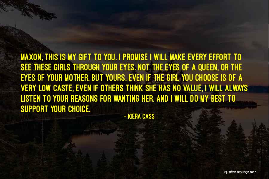 Low Effort Quotes By Kiera Cass Low Effort Quotes By Kiera Cass
