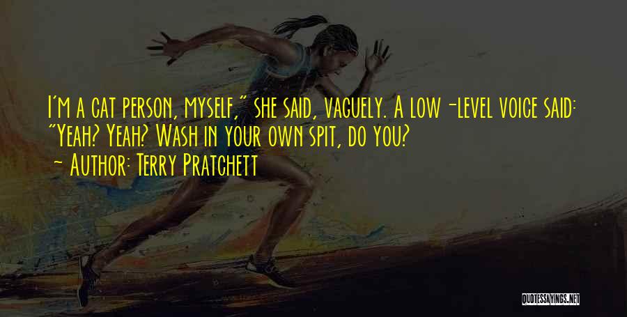 Low Level Person Quotes By Terry Pratchett