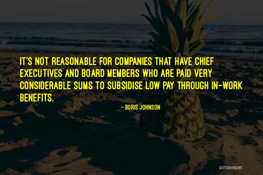 Low Pay Quotes By Boris Johnson Low Pay Quotes By Boris Johnson