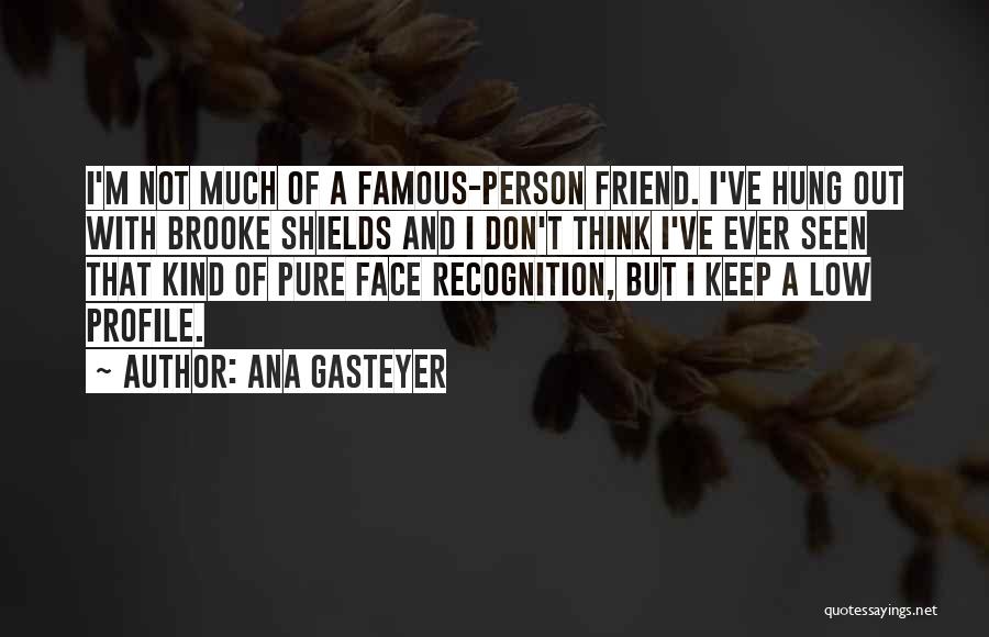 Low Profile Quotes By Ana Gasteyer