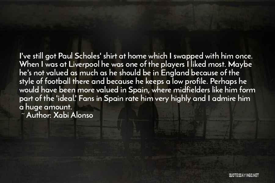 Low Profile Quotes By Xabi Alonso