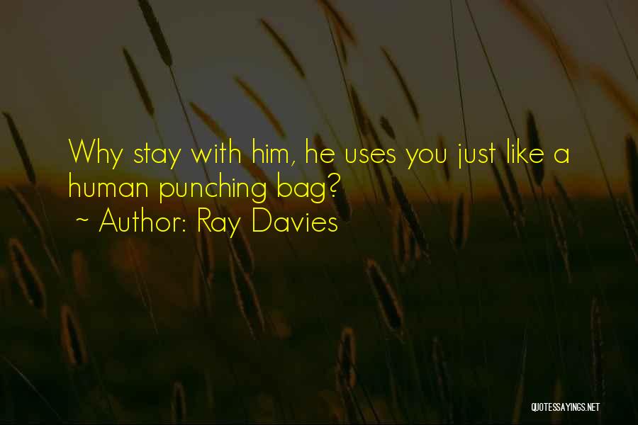 Low Self Esteem Quotes By Ray Davies