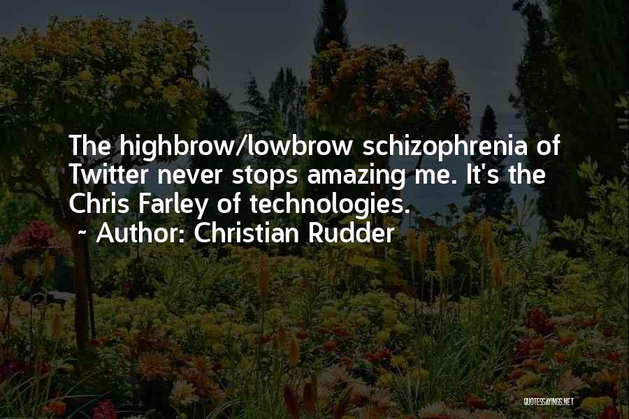 Lowbrow Quotes By Christian Rudder