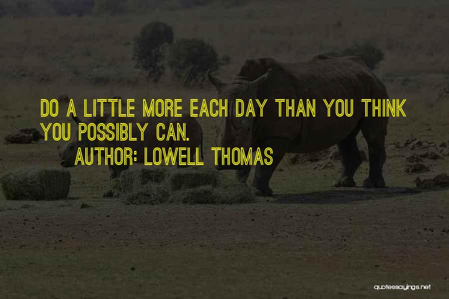 Lowell Thomas Quotes 1893858