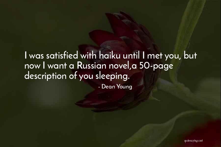 Lowenaffchen Quotes By Dean Young Lowenaffchen Quotes By Dean Young