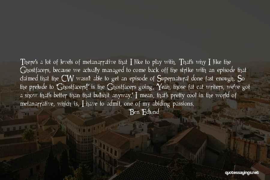Lowenberg Nursery Quotes By Ben Edlund Lowenberg Nursery Quotes By Ben Edlund