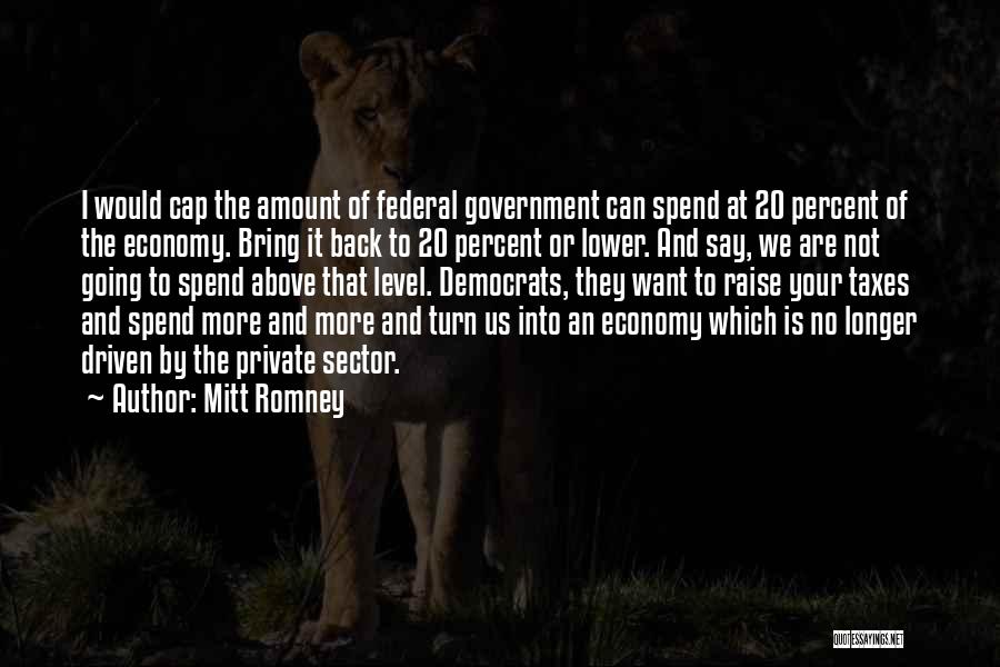 Lower Back Quotes By Mitt Romney