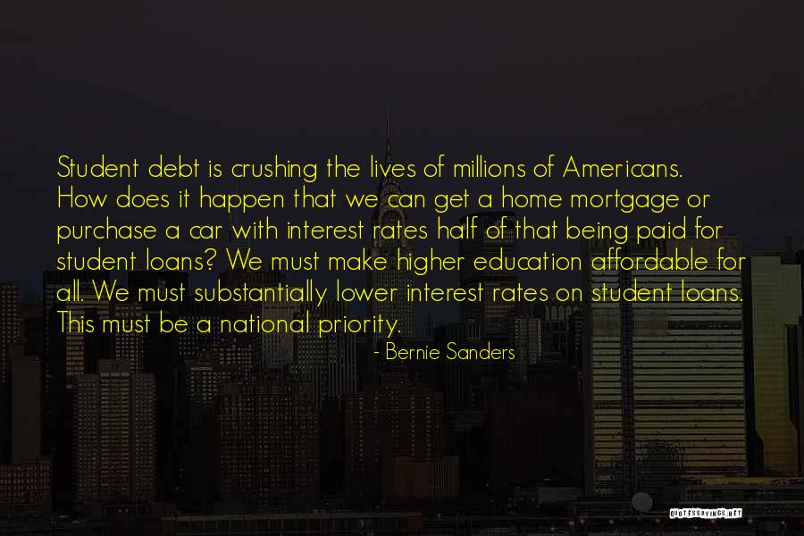 Lower Rates Quotes By Bernie Sanders Lower Rates Quotes By Bernie Sanders
