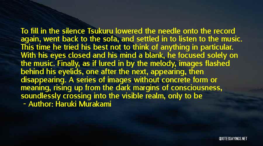 Lowered Eyes Quotes By Haruki Murakami