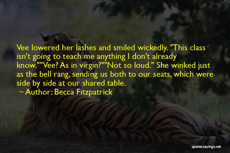 Lowered Quotes By Becca Fitzpatrick