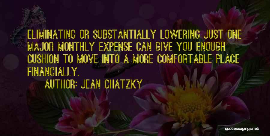 Lowering Quotes By Jean Chatzky
