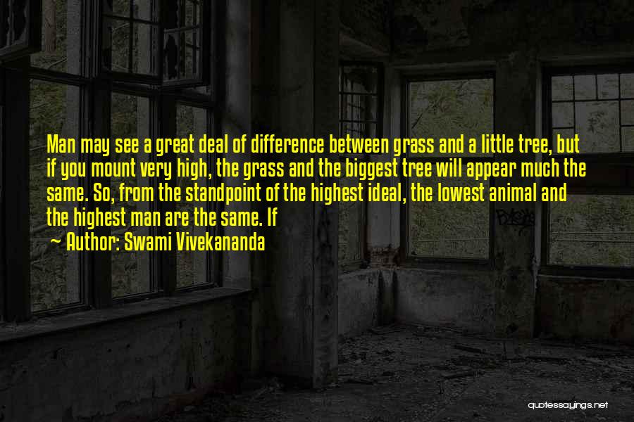 Lowest Animal Quotes By Swami Vivekananda