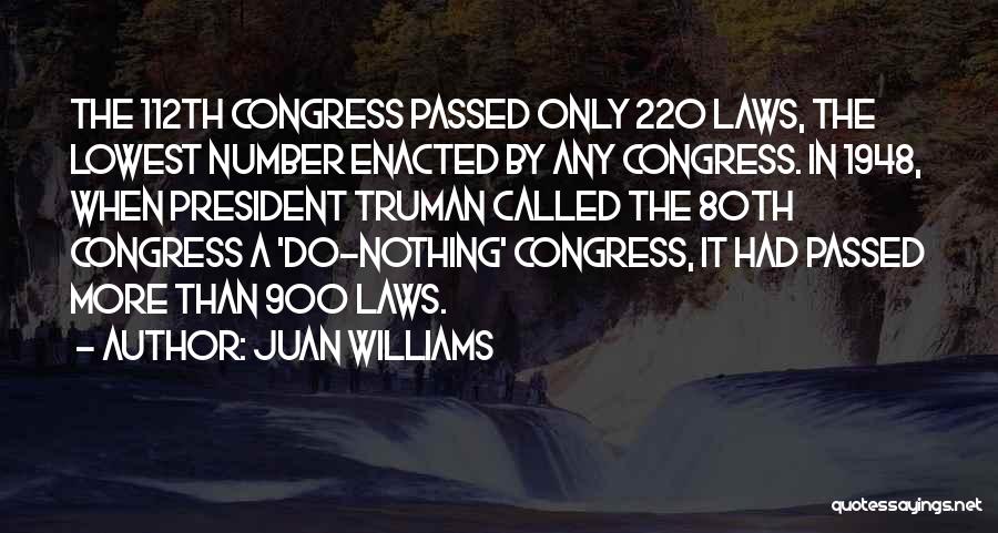 Lowest Quotes By Juan Williams