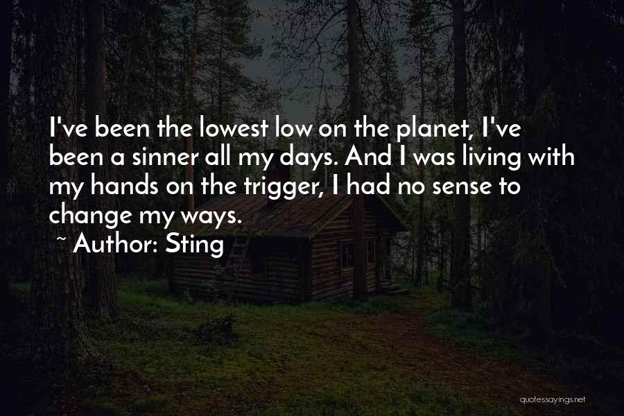 Lowest Quotes By Sting