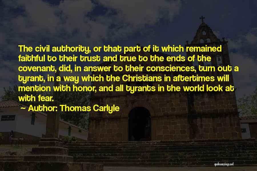 Loyalty And Trust Quotes By Thomas Carlyle