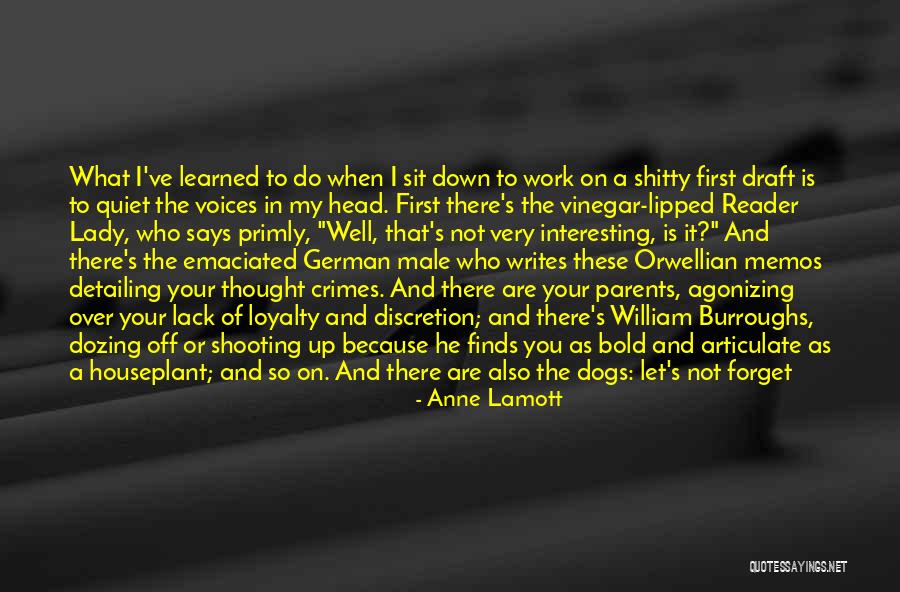 Loyalty And Work Quotes By Anne Lamott Loyalty And Work Quotes By Anne Lamott