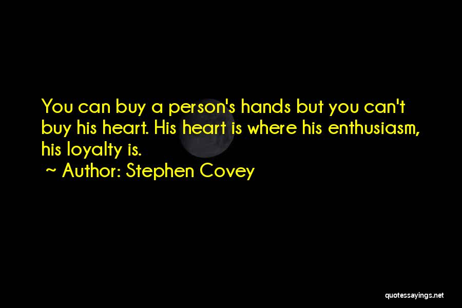 Loyalty In Business Quotes By Stephen Covey