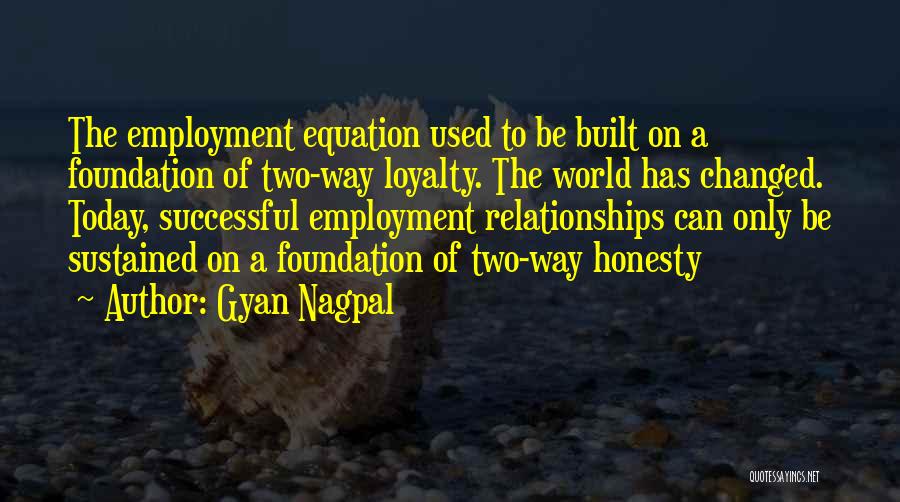 Loyalty Relationships Quotes By Gyan Nagpal