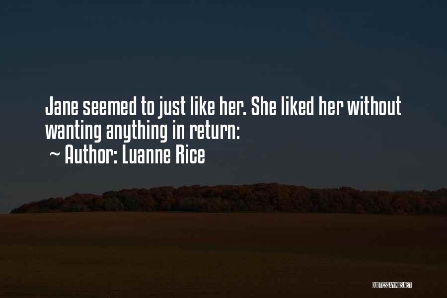 Luanne Rice Quotes 1781145