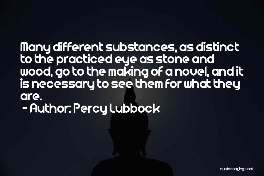 Lubbock Quotes By Percy Lubbock