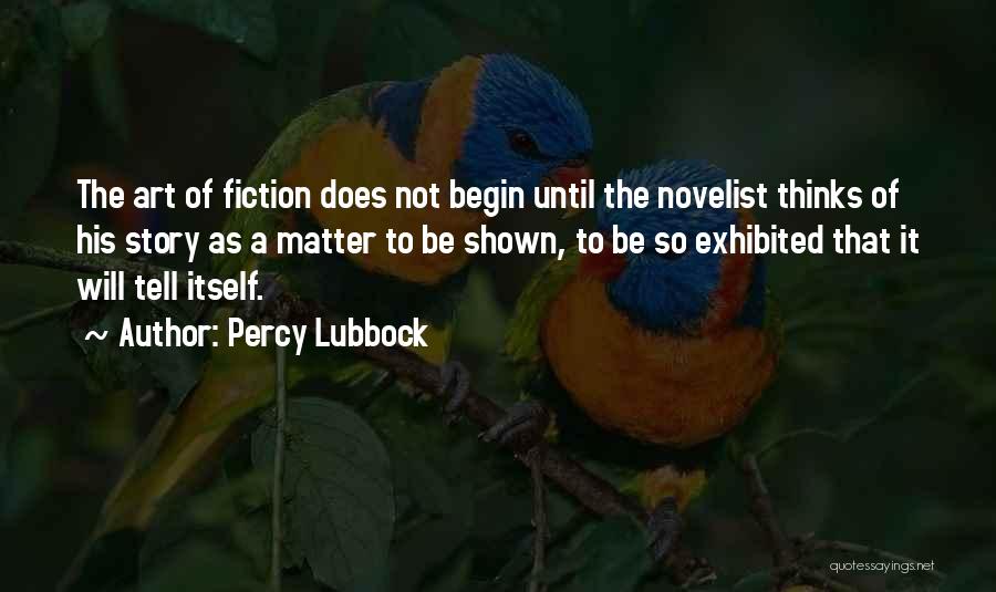 Lubbock Quotes By Percy Lubbock