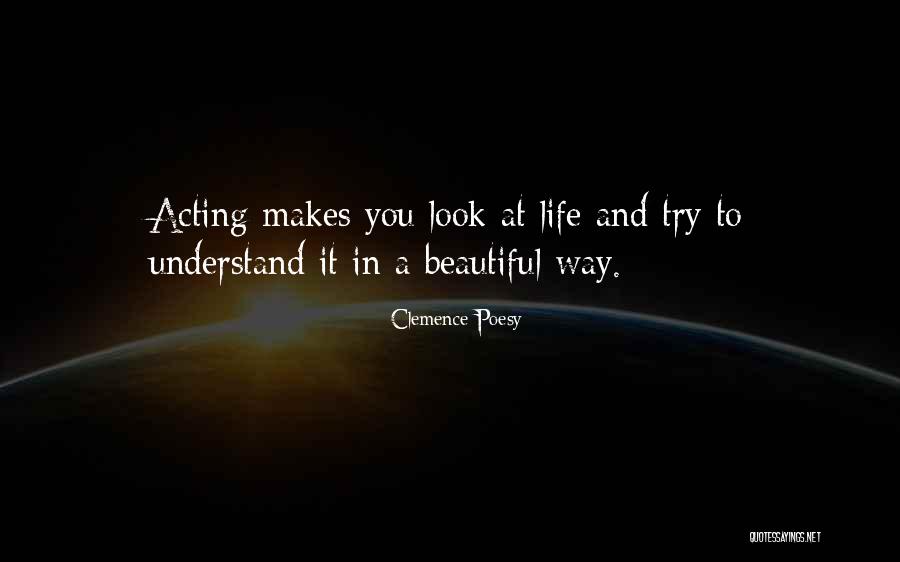 Lube Center Quotes By Clemence Poesy