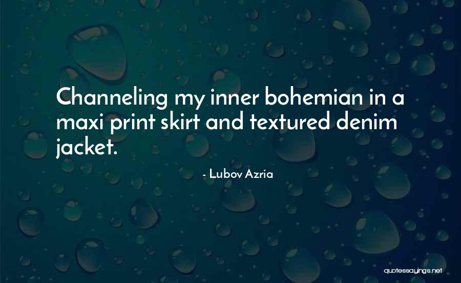 Lubov Azria Quotes 554634