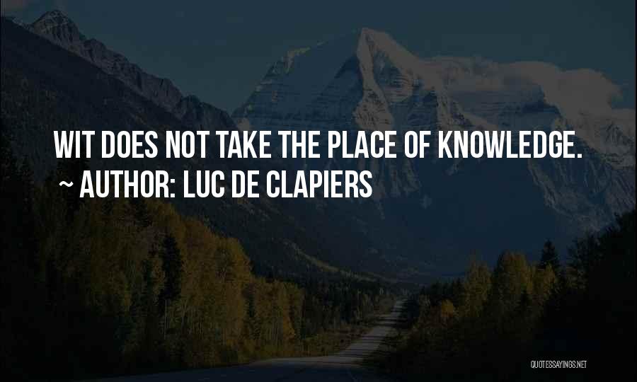 Luc De Clapiers Quotes 1283281