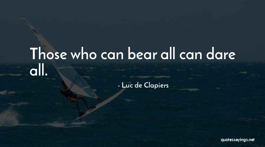 Luc De Clapiers Quotes 1703031