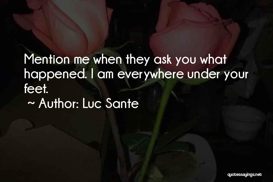 Luc Sante Quotes 1756347