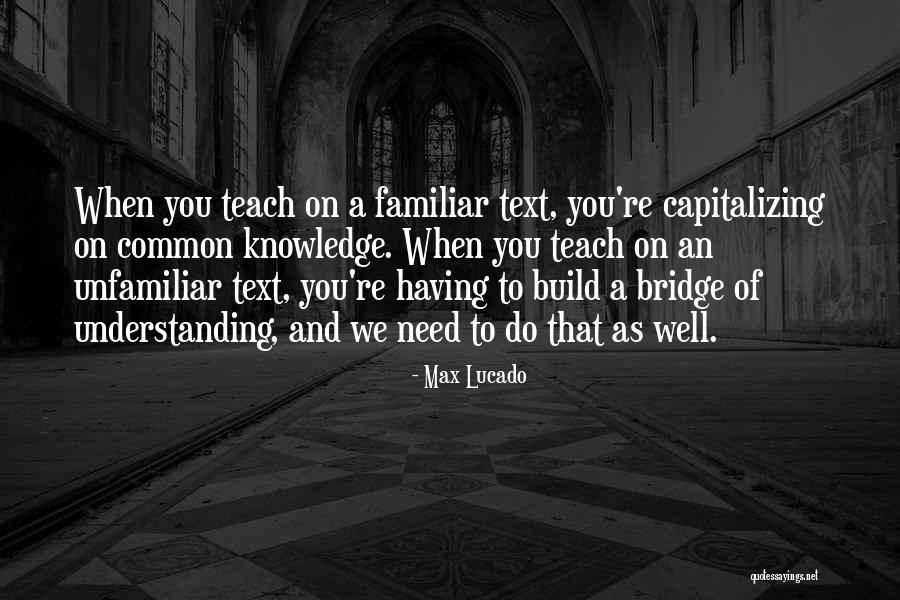 Lucado Quotes By Max Lucado Lucado Quotes By Max Lucado