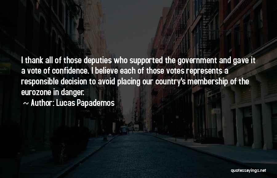 Lucas Papademos Quotes 1975370