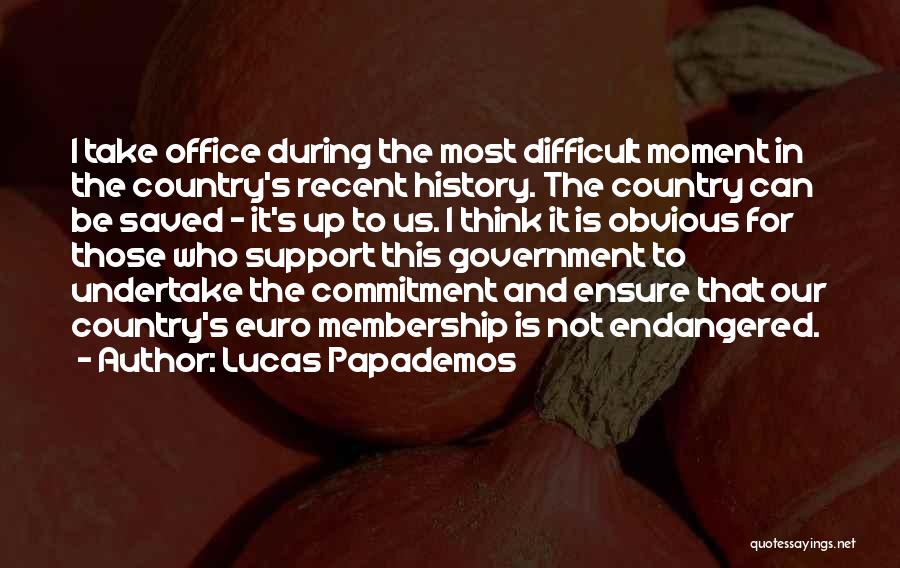 Lucas Papademos Quotes 311158