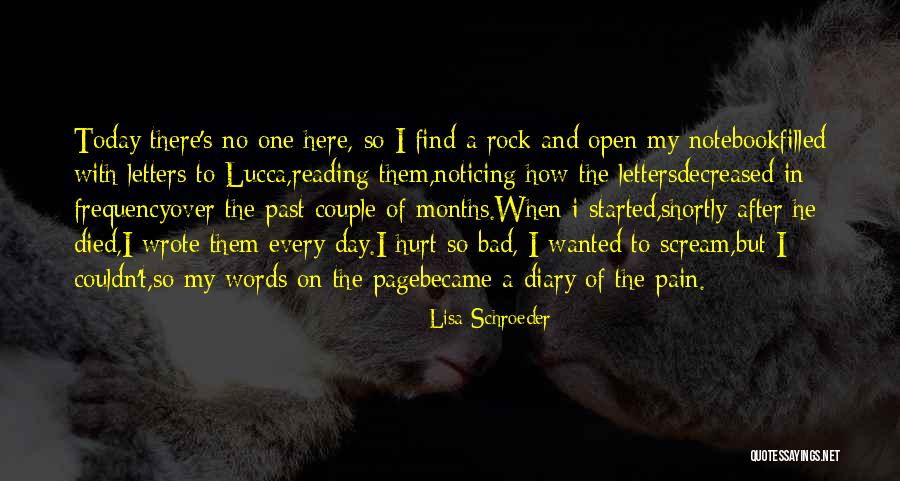 Lucca Quotes By Lisa Schroeder