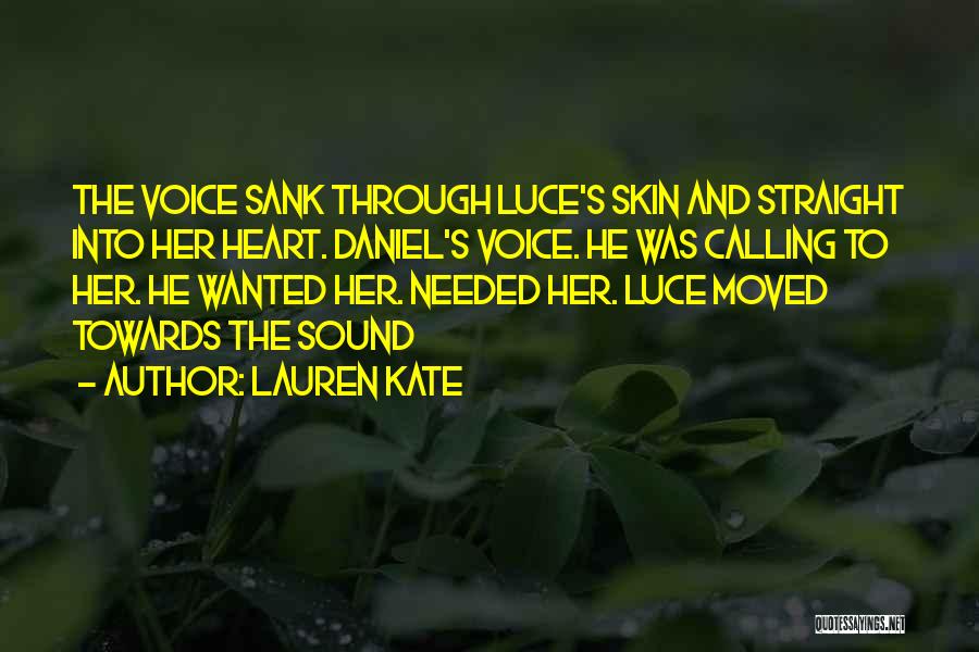 Luce And Daniel Quotes By Lauren Kate