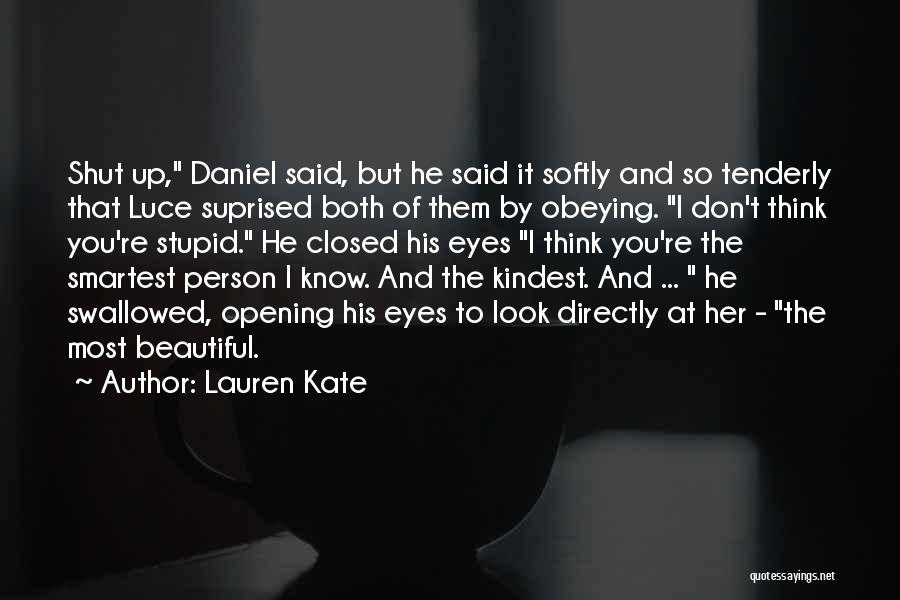 Luce And Daniel Quotes By Lauren Kate