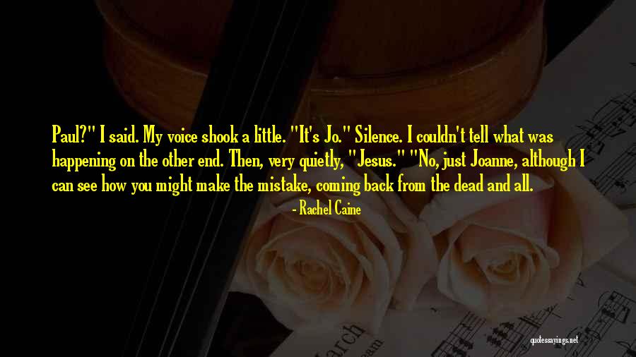 Luceros De Rio Quotes By Rachel Caine