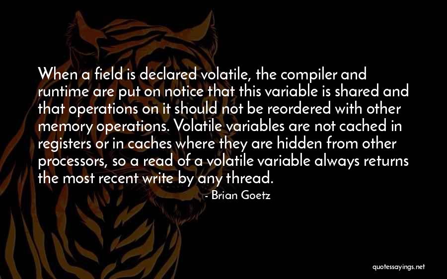 Lucescu Tigan Quotes By Brian Goetz