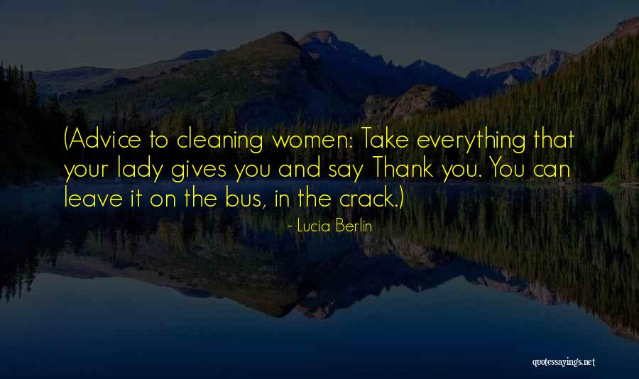 Lucia Berlin Quotes 106657 Lucia Berlin Quotes 106657