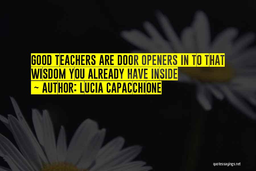 Lucia Capacchione Quotes 1033816