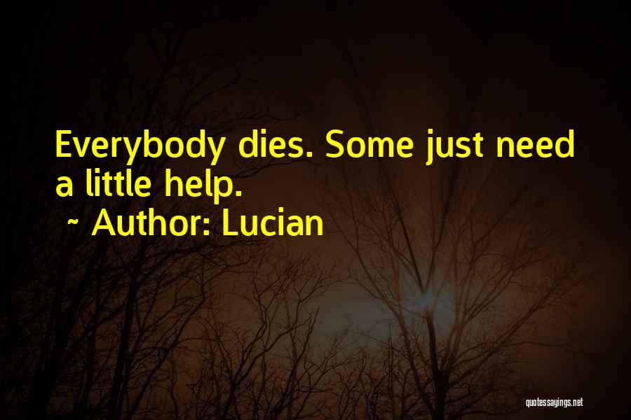 Lucian Quotes 1863260