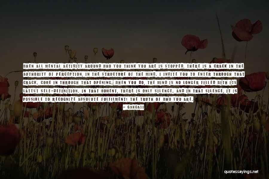Lucibellos Bakery Quotes By Gangaji