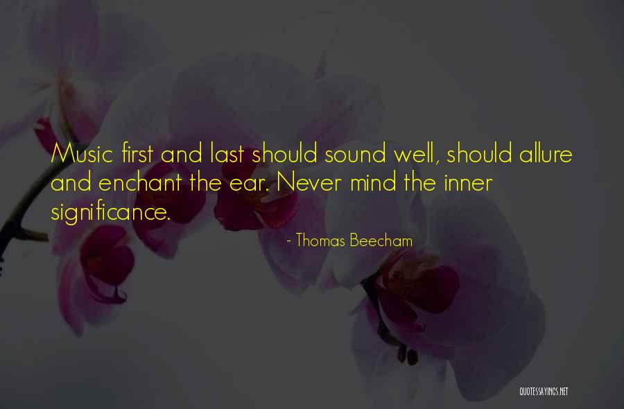 Lucibellos Bakery Quotes By Thomas Beecham