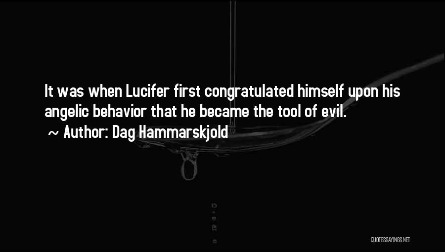 Lucifer Quotes By Dag Hammarskjold